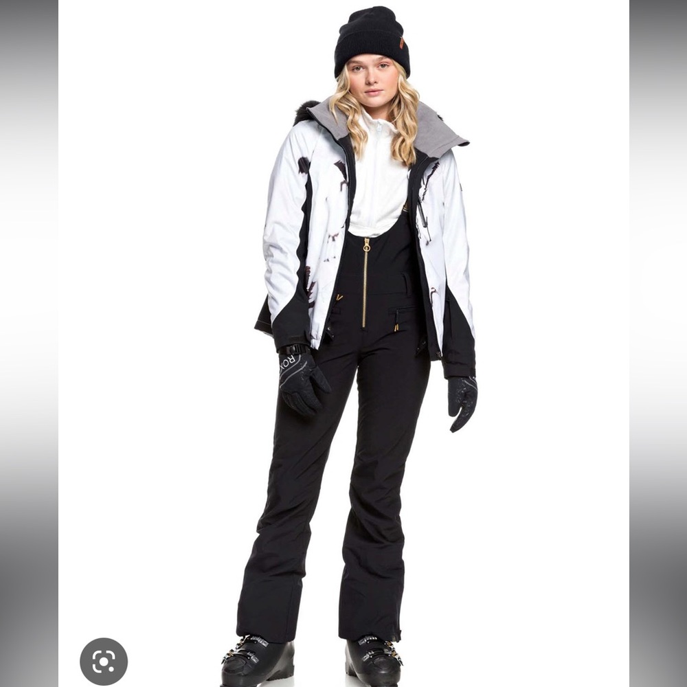 ❄️ ROXY TORAH BRIGHT SUMMIT SNOW BIB PANTS FOR WOMEN NWT 🎿 - Picture 12 of 16